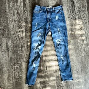 Hollister high rise skinny jeans